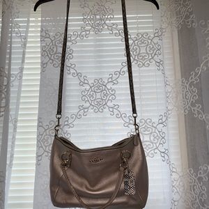 Coach rose gold purse